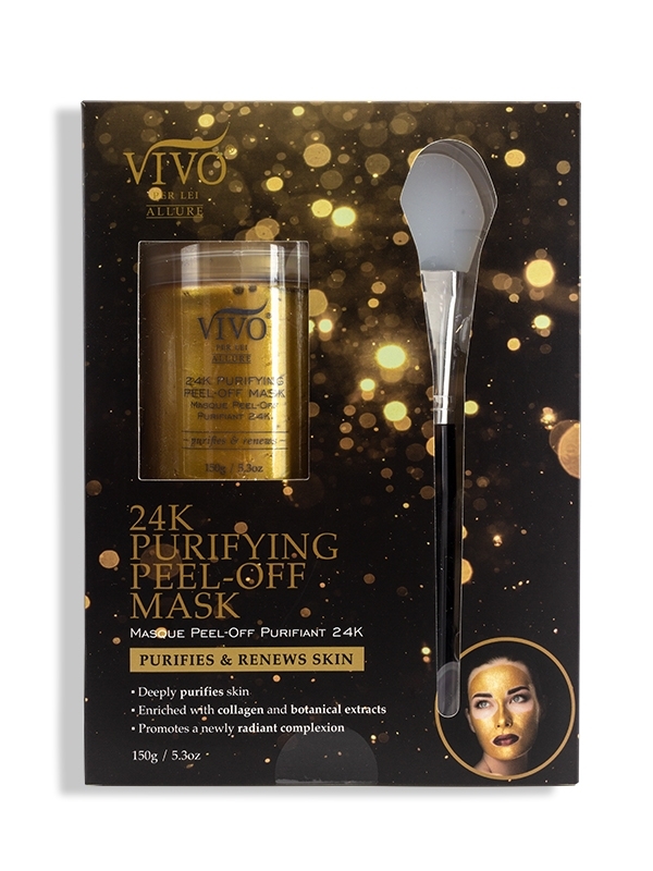 24k purifying peel-off mask