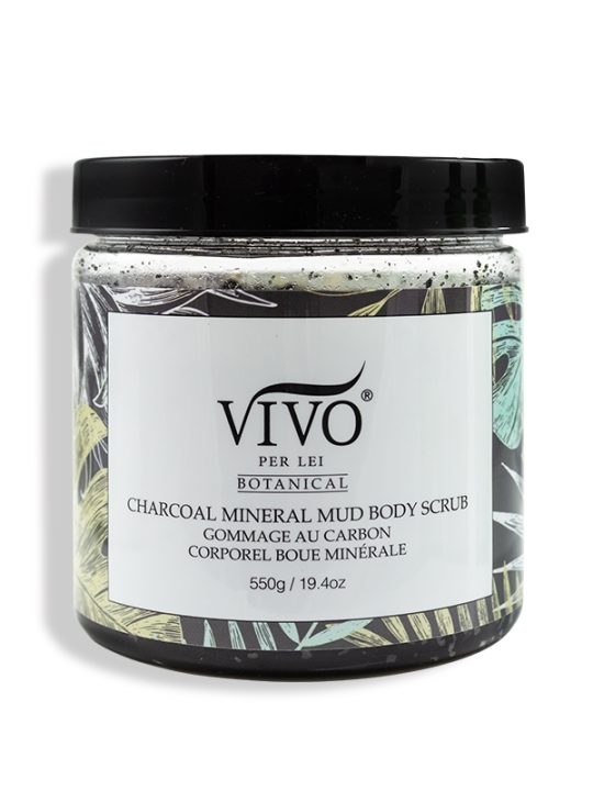 Charcoal Mineral Mud Body Scrub