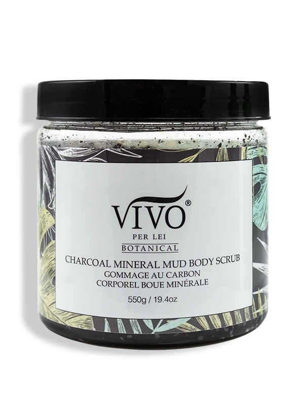 Charcoal Mineral Mud Body Scrub