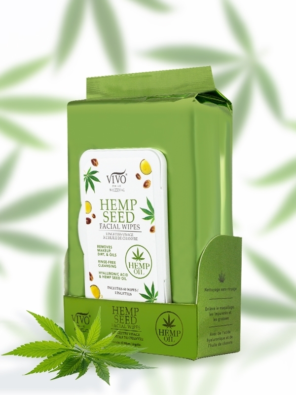 Hemp Seed Facial Wipes category