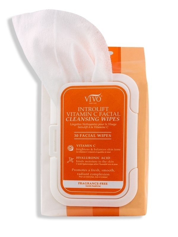 Introlift Vitamin C Facial Cleansing Wipes