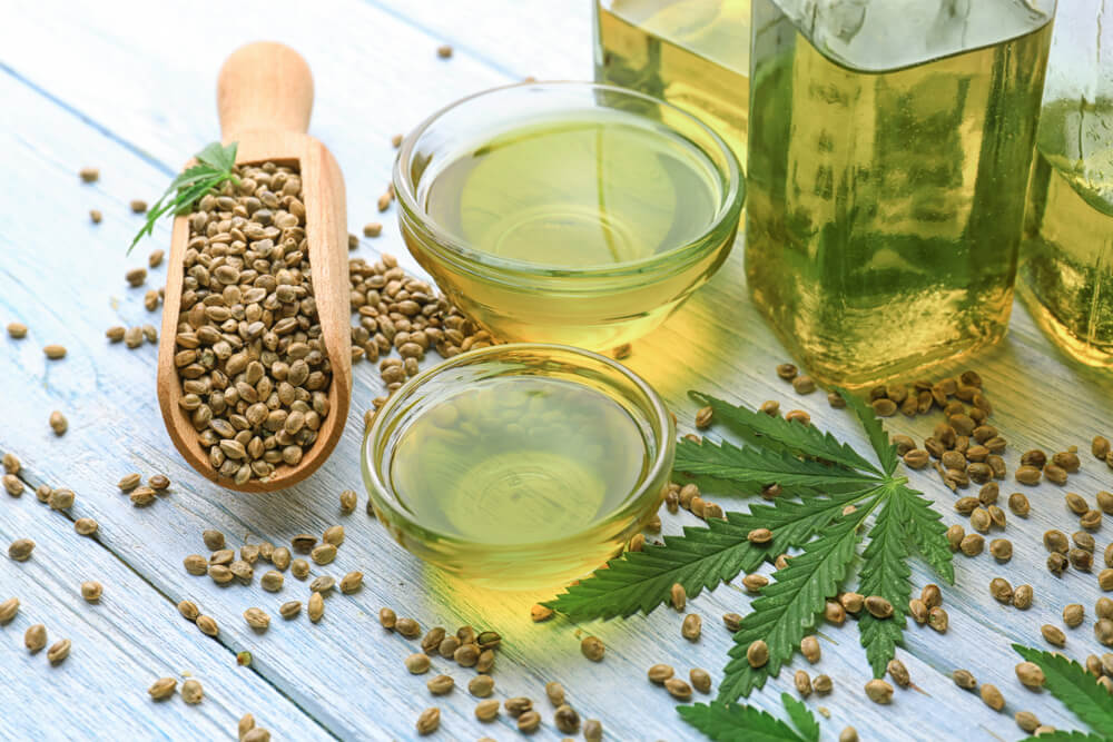 Hemp seeds and oil