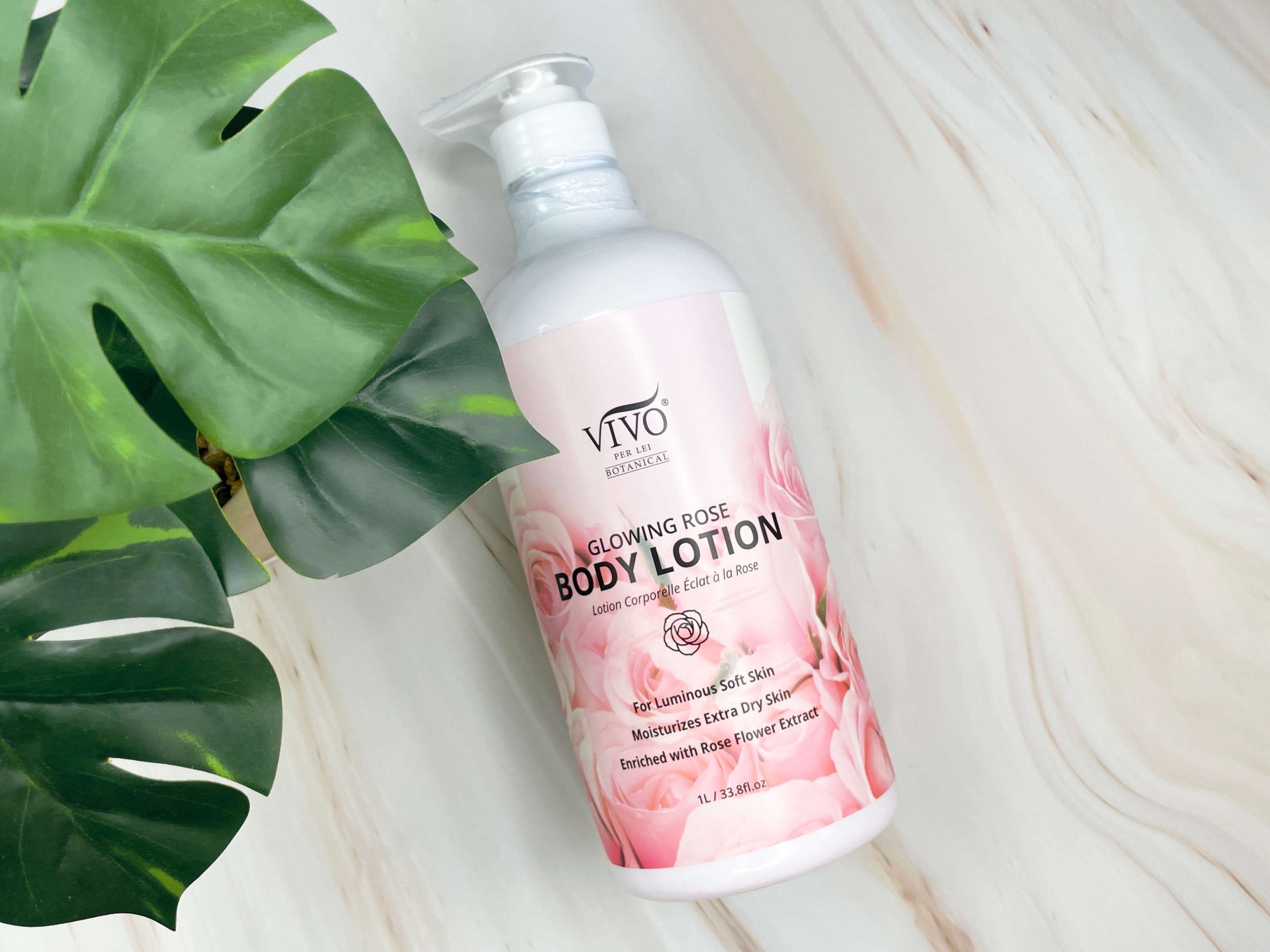 vivo glowing rose body lotion