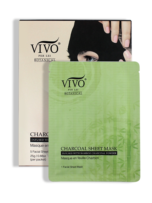 Vivo Per Lei Charcoal Sheet Mask
