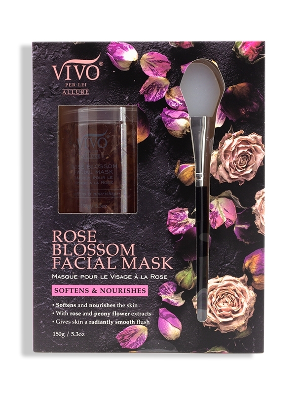 rose blossom facial mask